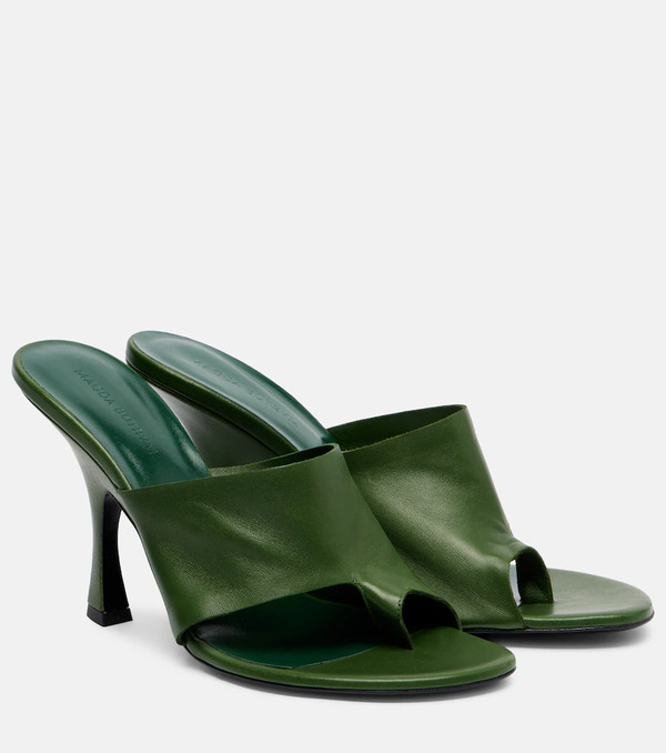  Magda Butrym Magda Butrym Leather Thong Sandals 