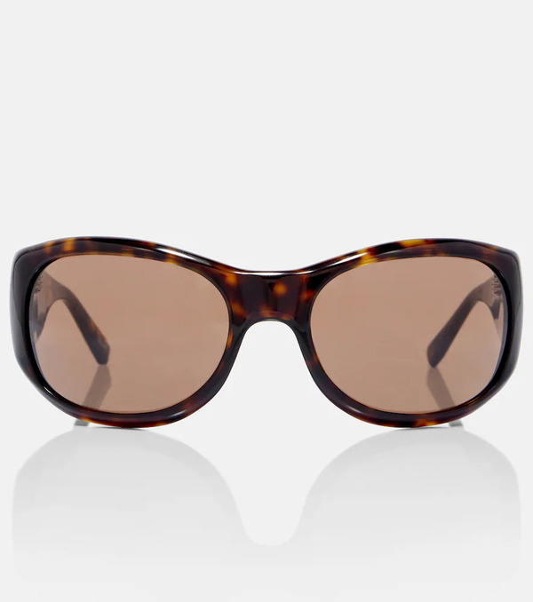  Magda Butrym Magda Butrym Logo Round Sunglasses 