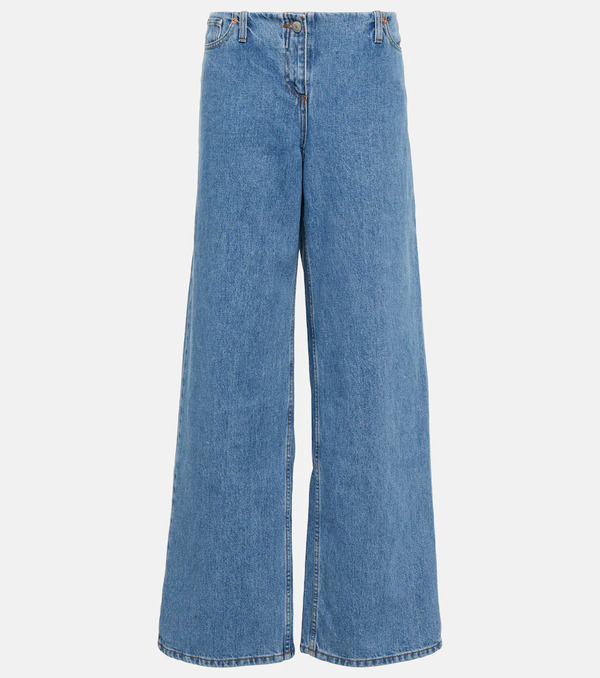  Magda Butrym Magda Butrym Low-rise Wide-leg Jeans 