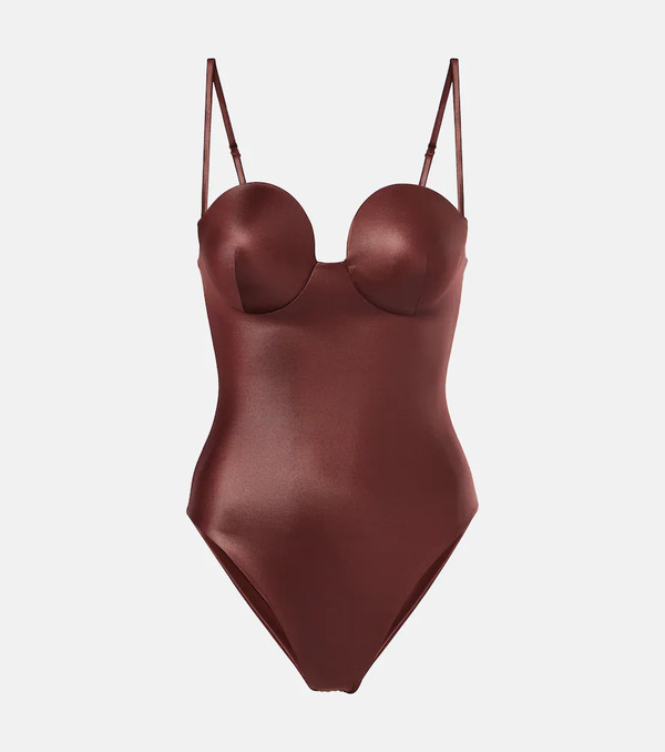  Magda Butrym Magda Butrym Retro Bustier Swimsuit 