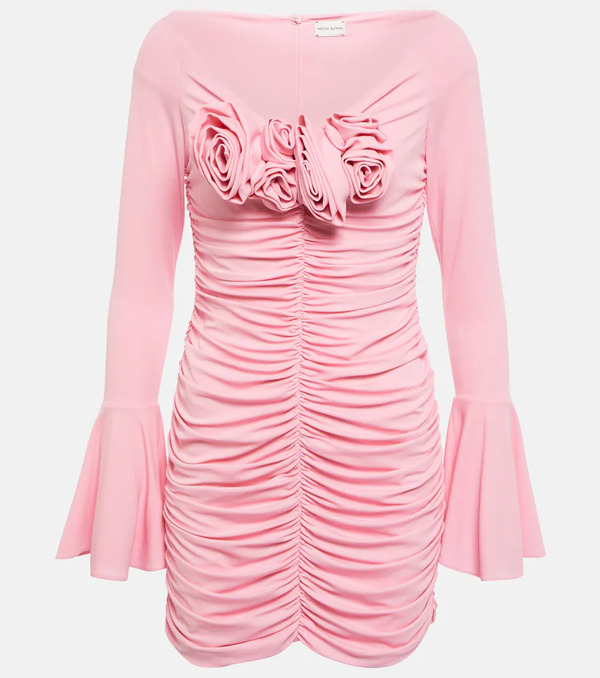  Magda Butrym Magda Butrym Ruched Jersey Minidress 