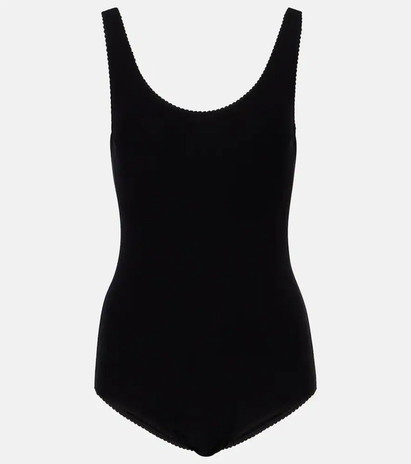  Magda Butrym Magda Butrym Scalloped Open-back Bodysuit 