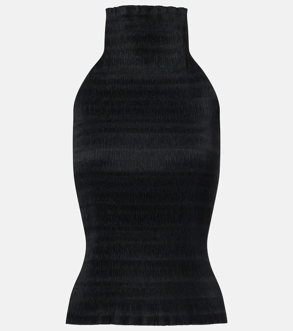  Magda Butrym Magda Butrym Shirred Turtleneck Top 