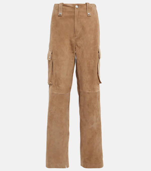  Magda Butrym Magda Butrym Suede Cargo Pants 