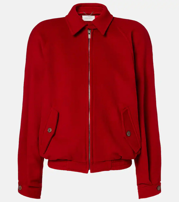  Magda Butrym Magda Butrym Wool Bomber Jacket 