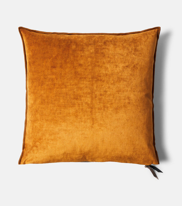  Maison De Vacances Maison De Vacances Leather-trimmed Cushion 