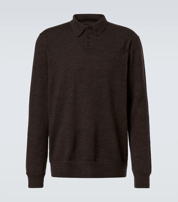  Maison Margiela Maison Margiela Wool Polo Sweater 