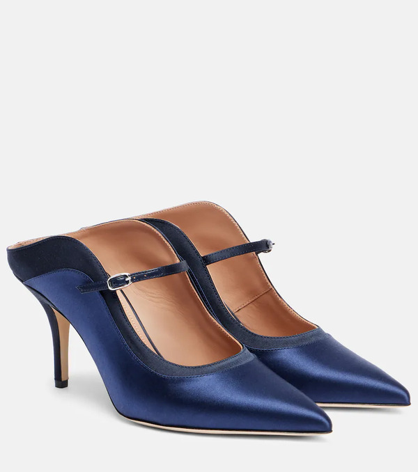  Malone Souliers Malone Souliers Delphi 70 Satin Pumps 