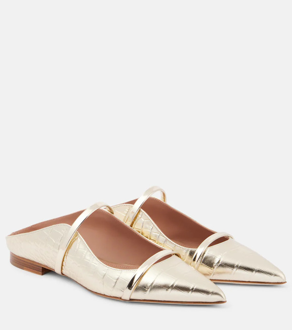  Malone Souliers Malone Souliers Maureen Leather Mules 