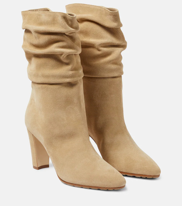 Manolo Blahnik Manolo Blahnik Calasso Suede Ankle Boots 