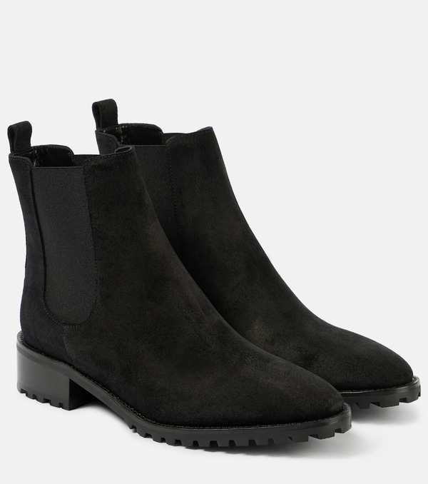  Manolo Blahnik Manolo Blahnik Chelata Suede Chelsea Boots 