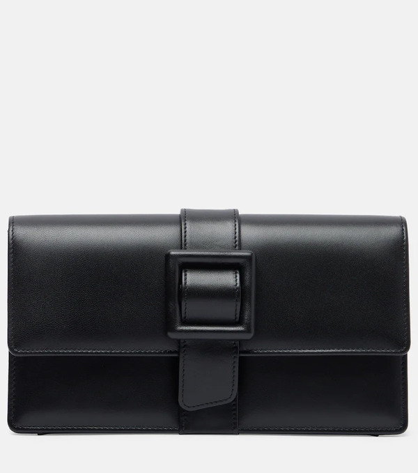  Manolo Blahnik Manolo Blahnik Maygot Leather Clutch 