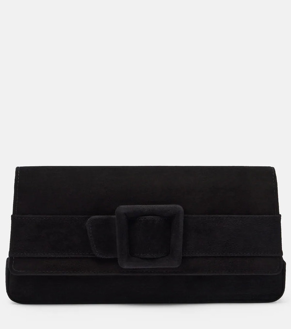  Manolo Blahnik Manolo Blahnik Maygot Suede Clutch 