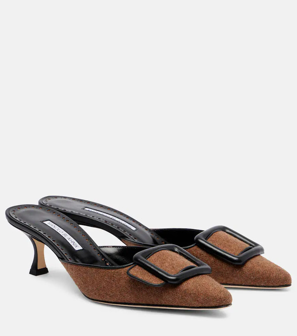  Manolo Blahnik Manolo Blahnik Maysale 50 Mules 