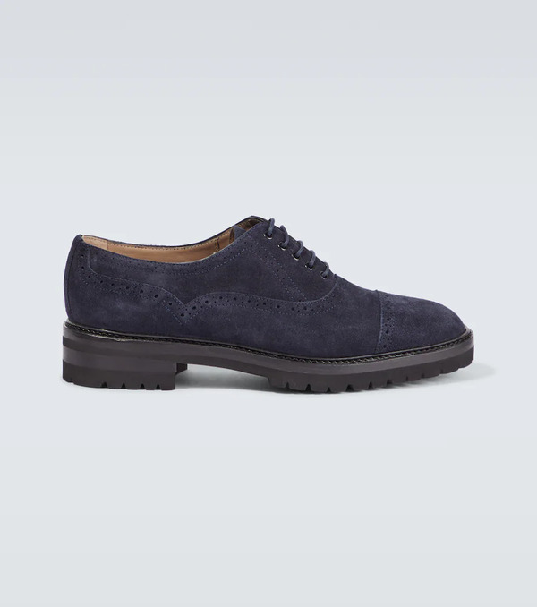  Manolo Blahnik Manolo Blahnik Norton Suede Brogues 