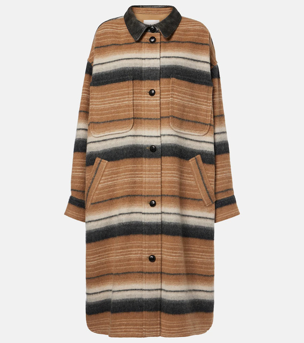  Marant Etoile Marant Etoile Djilaga Wool-blend Coat 