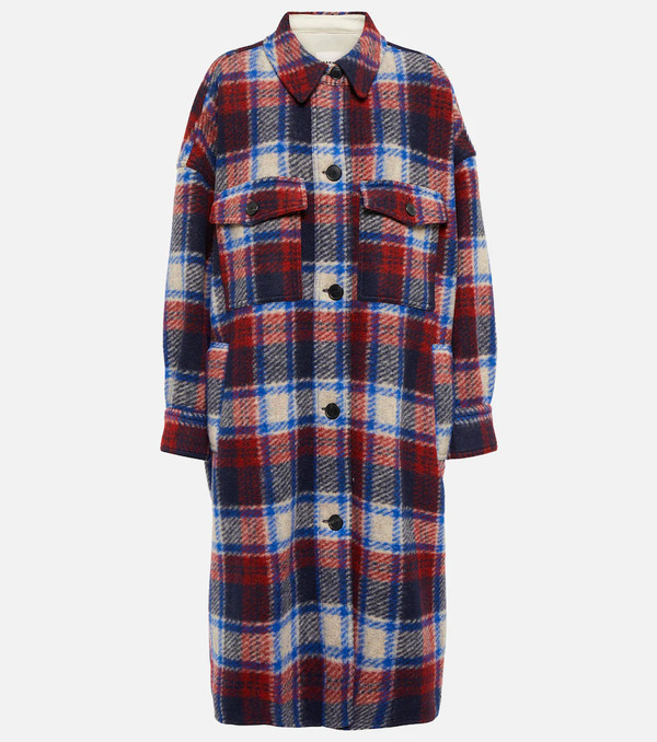  Marant Etoile Marant Etoile Fontizi Checked Coat 