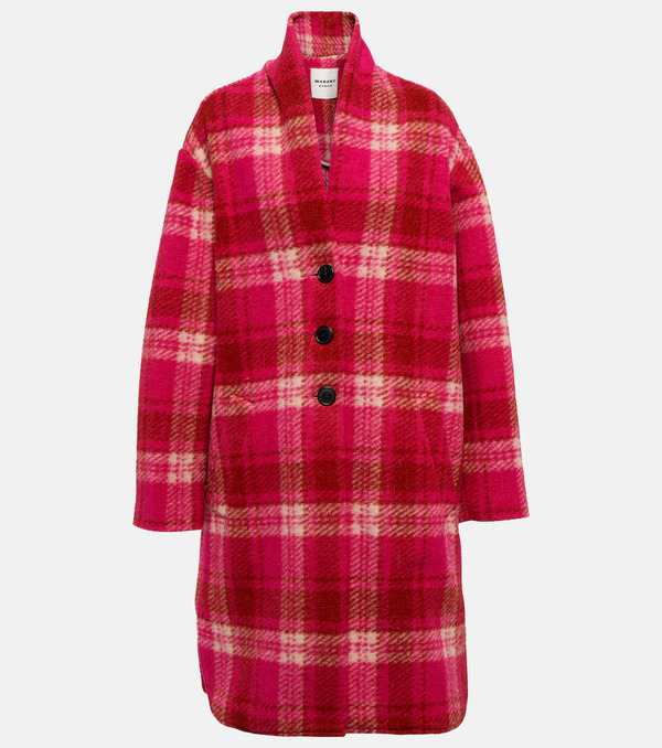  Marant Etoile Marant Etoile Gabriel Checked Flannel Coat 