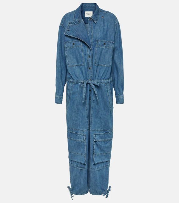  Marant Etoile Marant Etoile Idany Denim Jumpsuit 