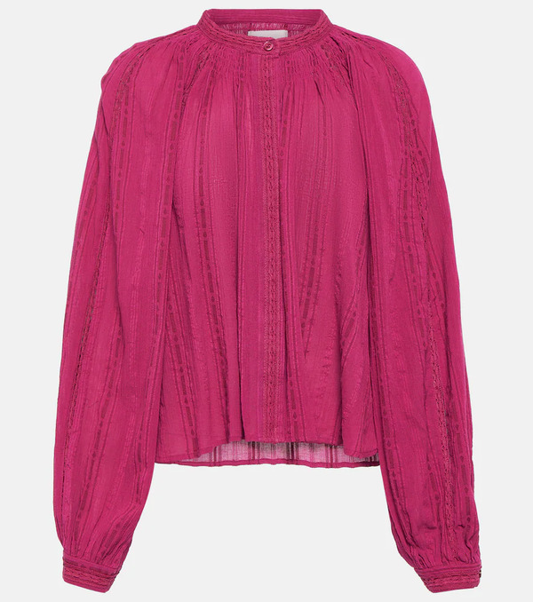  Marant Etoile Marant Etoile Imayae Cotton-blend Blouse 