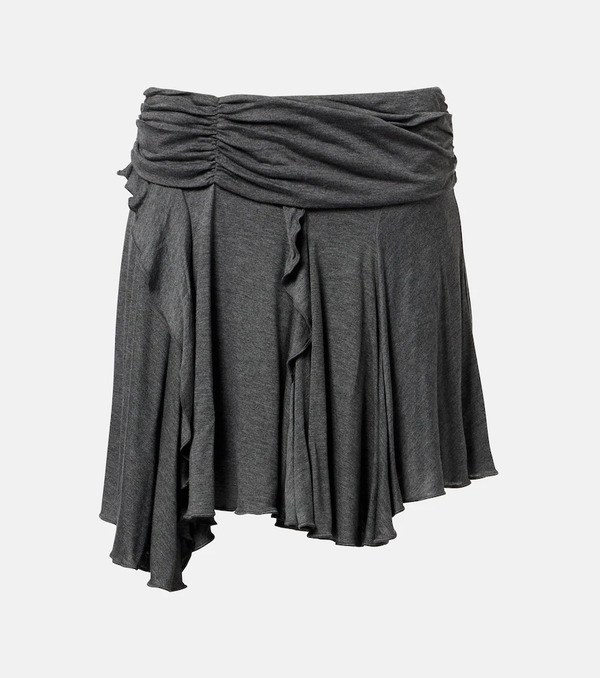  Marant Etoile Marant Etoile Rosinda Asymmetric Draped Miniskirt 