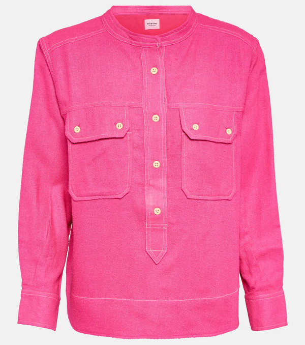  Marant Etoile Marant Etoile Tecoyo Silk Top 