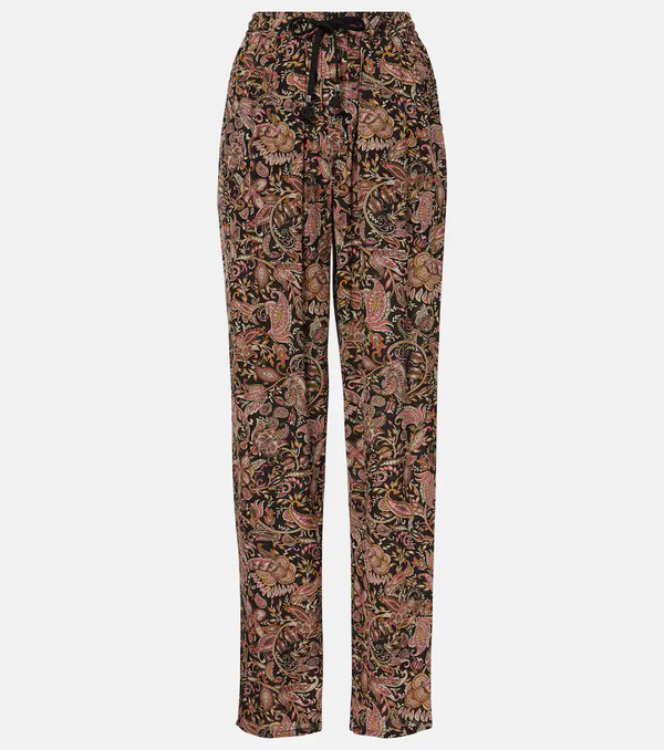  Marant Etoile Marant Etoile Zahera Printed Straight Pants 