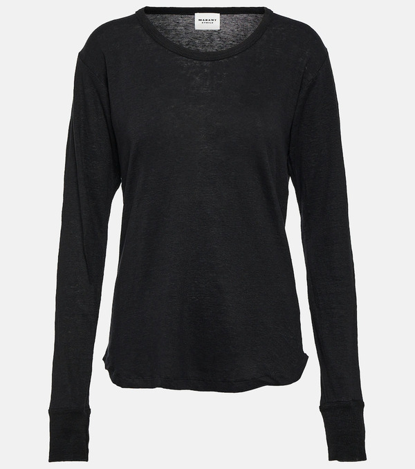  Marant Etoile Marant Etoile Zeline Linen Top 