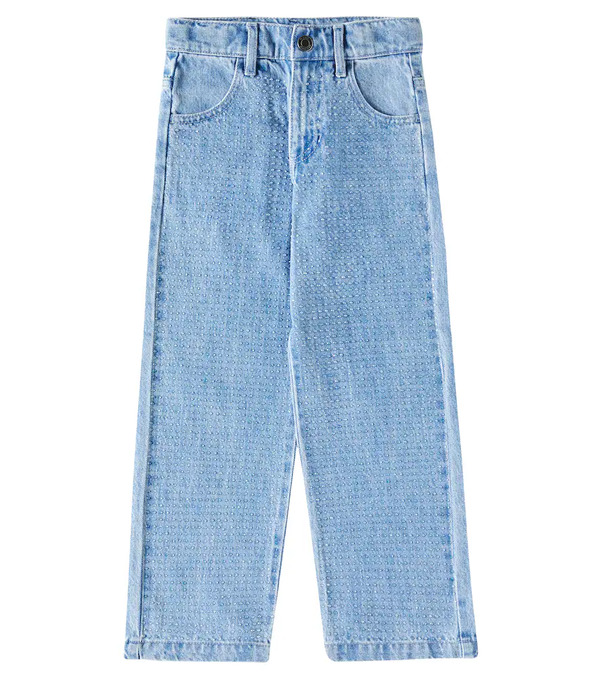  Marc Jacobs Kids Marc Jacobs Kids Crystal-embellished Jeans 