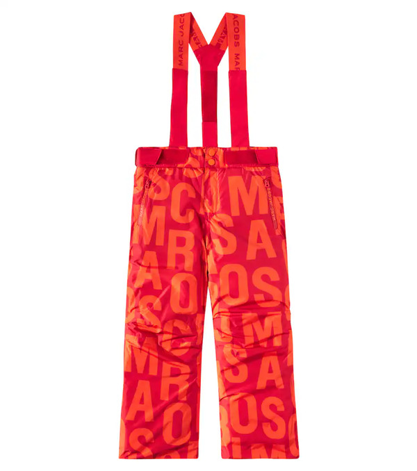  Marc Jacobs Kids Marc Jacobs Kids Logo Printed Ski Salopettes 