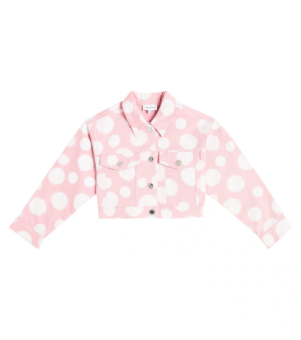  Marc Jacobs Kids Marc Jacobs Kids Polka-dot Denim Jacket 