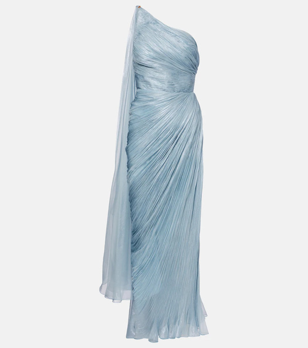  Maria Lucia Hohan Maria Lucia Hohan Florencia One-shoulder Silk Gown 