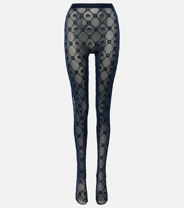  Marine Serre Marine Serre Moon Mesh Tights 