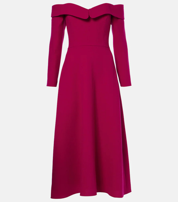  Markarian Markarian Cybil Wool Midi Dress 