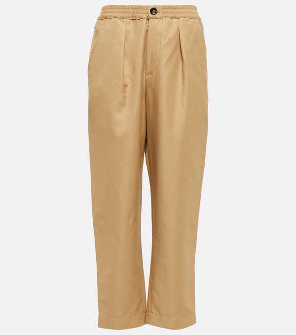  Marni Marni Cropped High-rise Straight Pants 