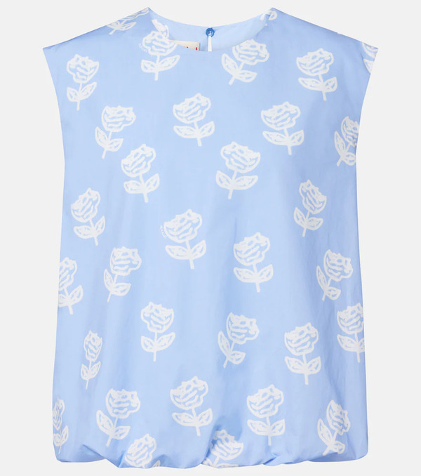  Marni Marni Floral Cotton Top 