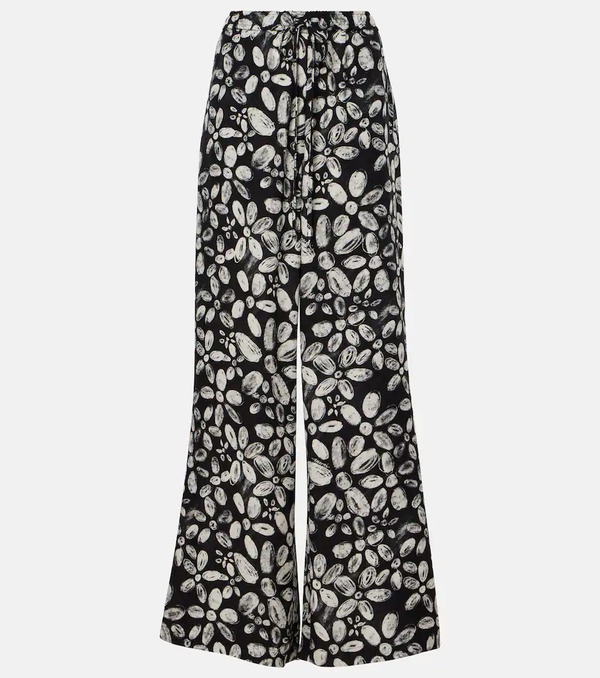  Marni Marni Printed Wide-leg Pants 