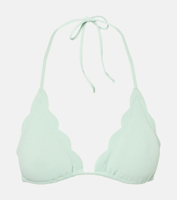  Marysia Marysia Broadway Scalloped Bikini Top 