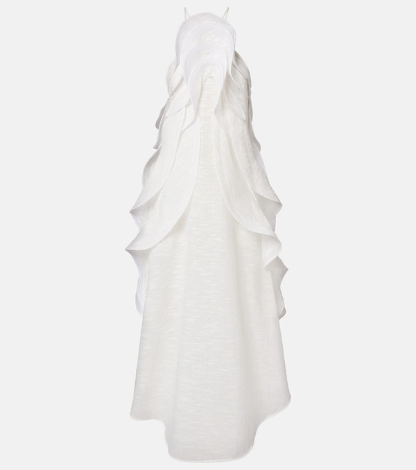  Maticevski Maticevski Delice Wave Ruffled Maxi Dress 