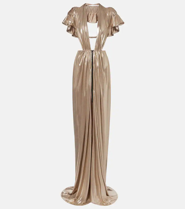  Maticevski Maticevski Latitude Gathered Ruffled Gown 