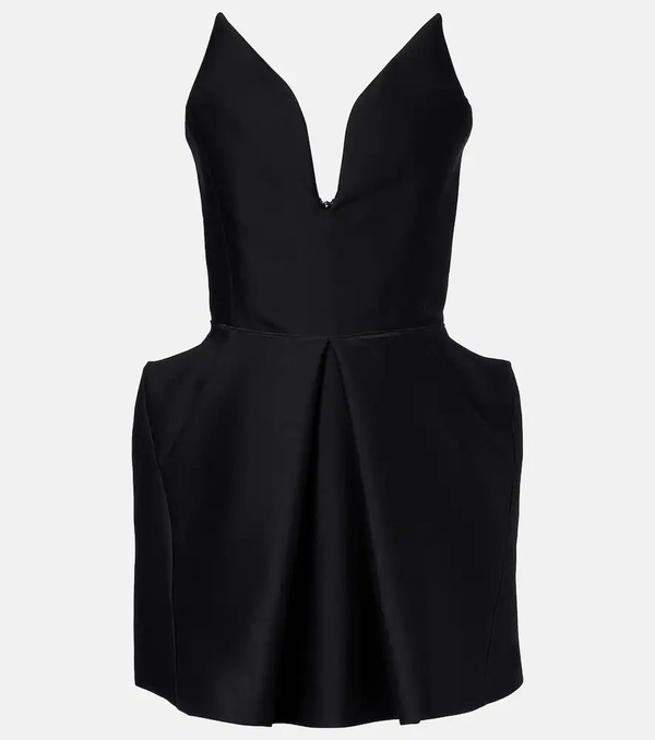  Maticevski Maticevski Le Petite Wool And Silk Minidress 