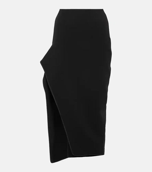  Maticevski Maticevski Narrate Side-slit Crepe Pencil Skirt 