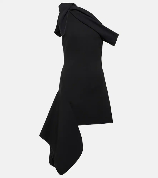  Maticevski Maticevski Rigor Asymmetric Crepe Minidress 