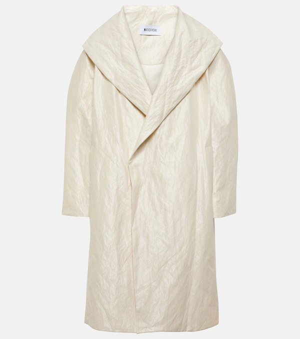  Maticevski Maticevski Sparkling Cotton-blend Coat 