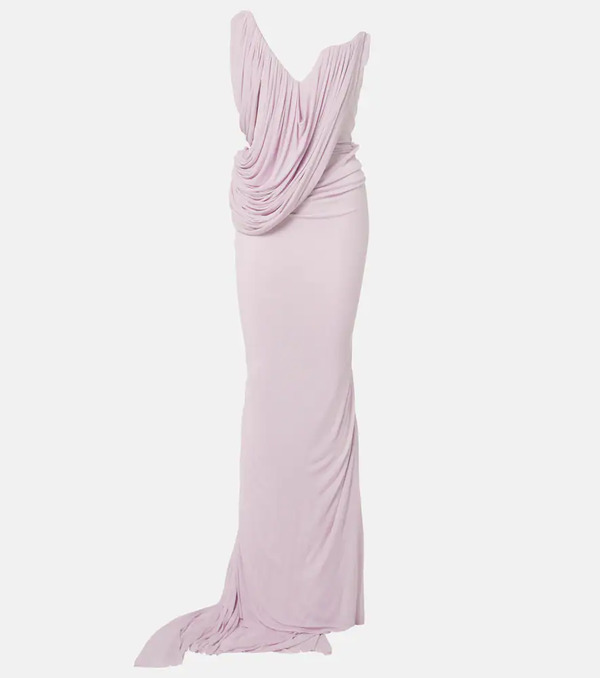  Maticevski Maticevski Systema Draped Jersey Gown 