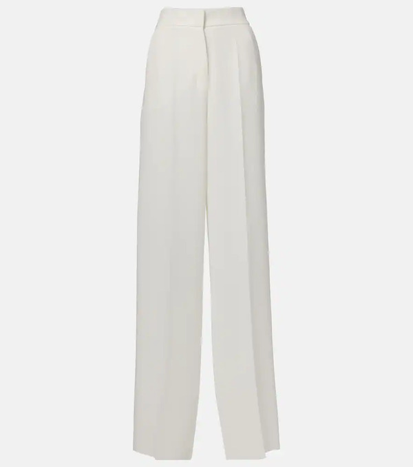  Max Mara Max Mara Abetone High-rise Cady Wide-leg Pants 