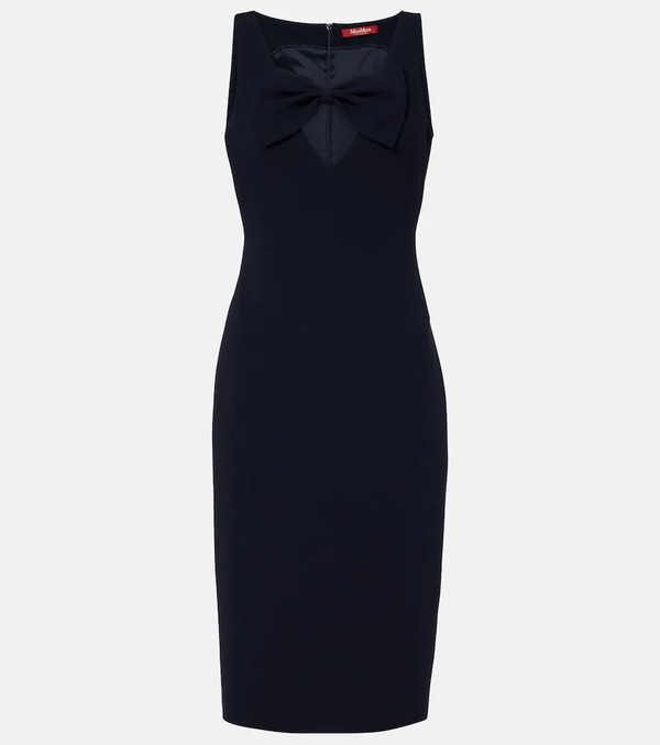  Max Mara Max Mara Alfiere Cady Midi Dress 