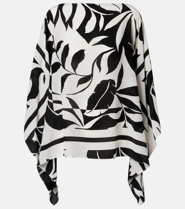  Max Mara Max Mara Ambuto Printed Silk Blouse 