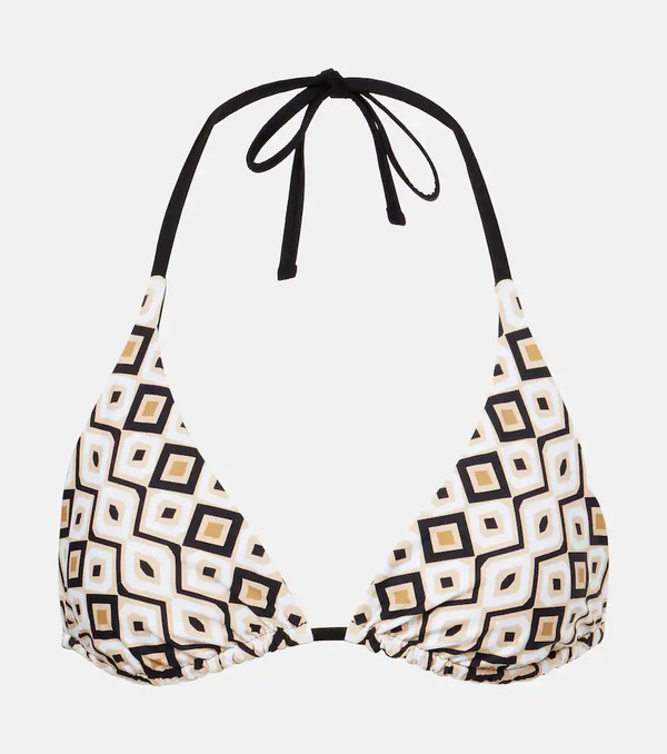  Max Mara Max Mara Amedea Printed Bikini Top 