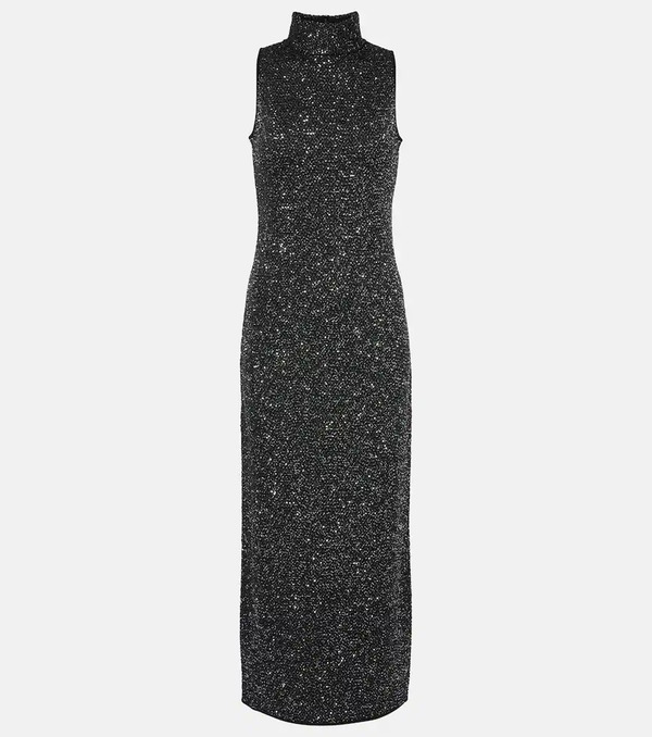 Max Mara Max Mara Berlina Sequined Maxi Dress 